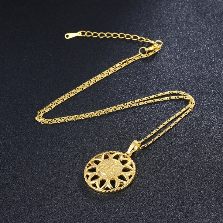Sunflower NecklaceProduct information